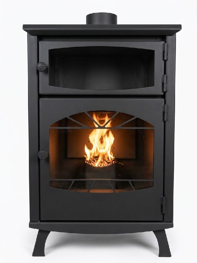 VEGA KUZINE 12 KW FIRINLI PELET SOBASI